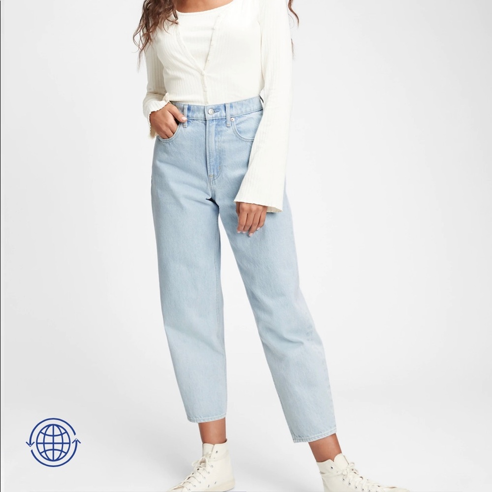 High Rise Barrel Denim (Gap) Size 25